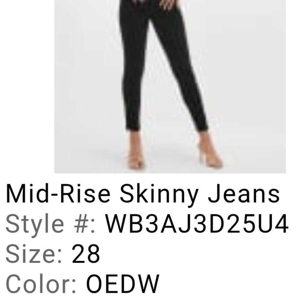 Guess Jeans Black Sexy Curve